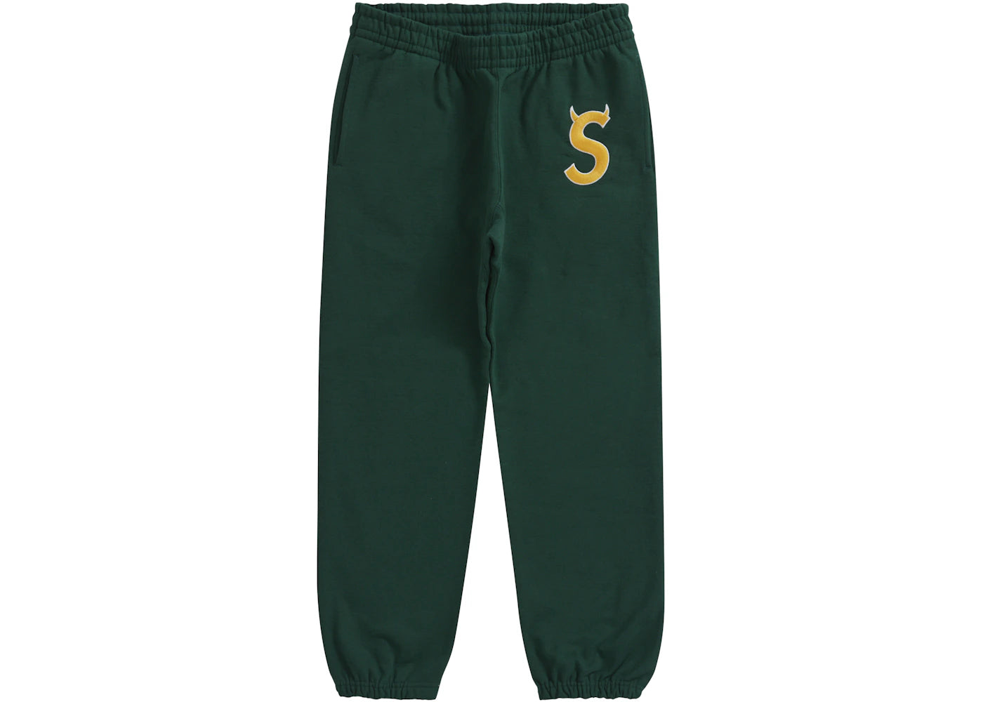 Supreme S Logo Sweatpant (FW22) Dark Green