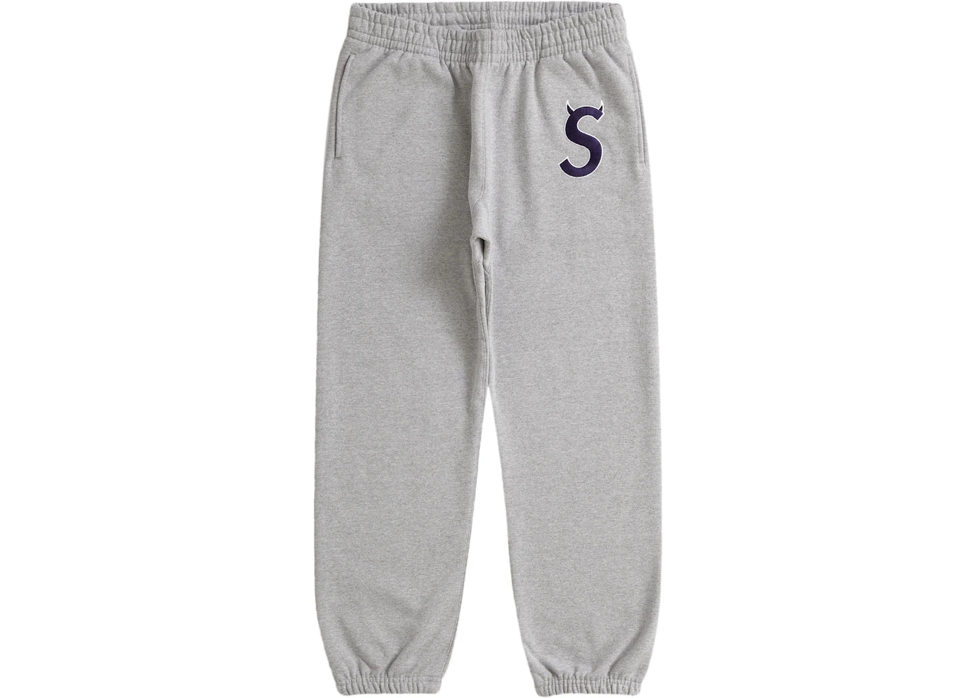 Supreme S Logo Sweatpant (FW22) Heather Grey