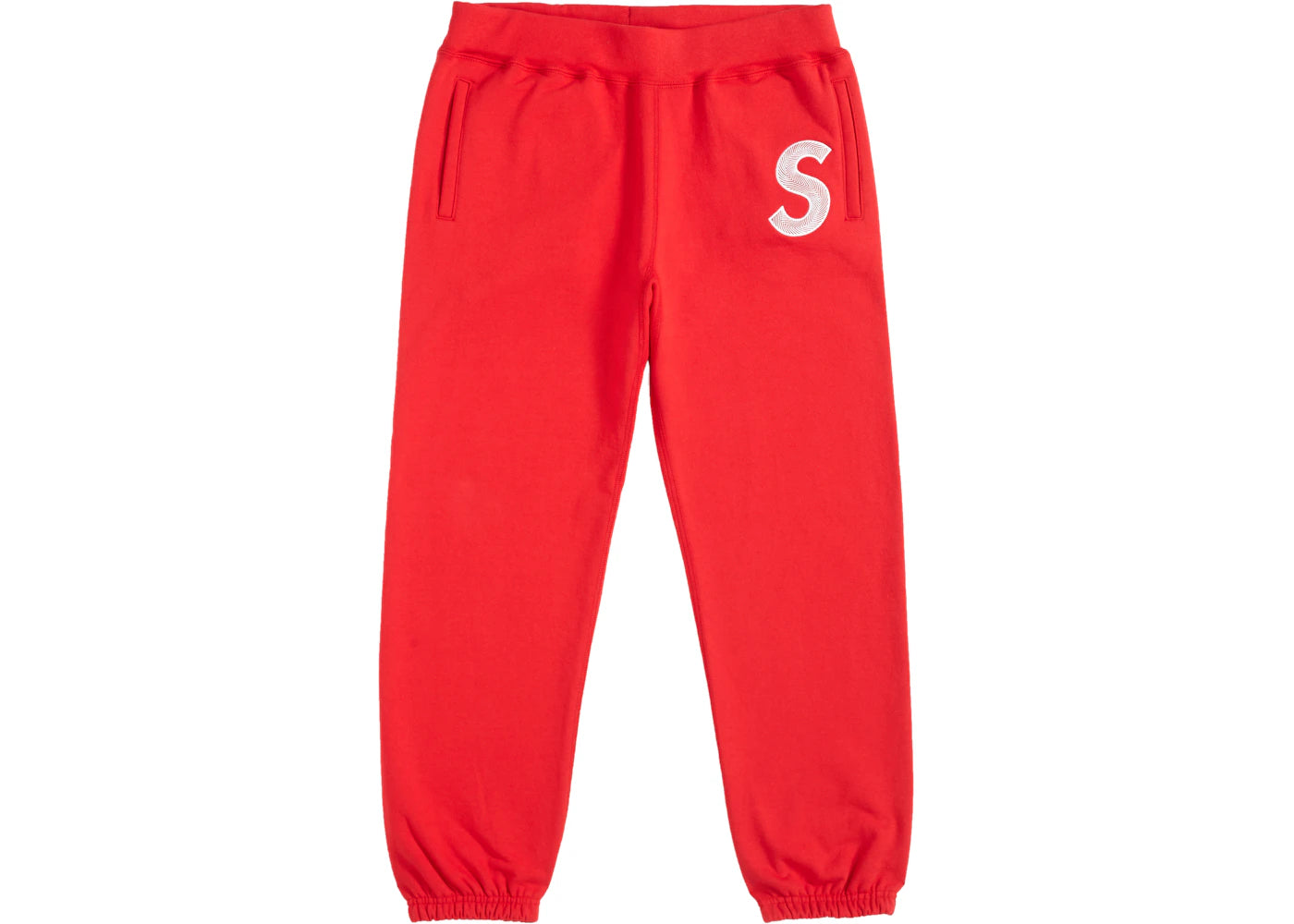 Supreme S Logo Sweatpant Red