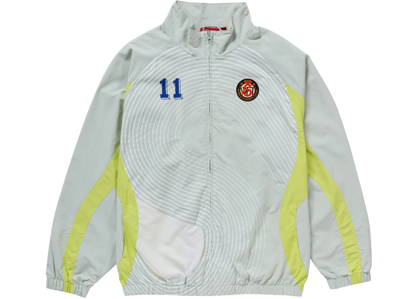 Supreme S Logo Track Jacket (FW24) Light Mint