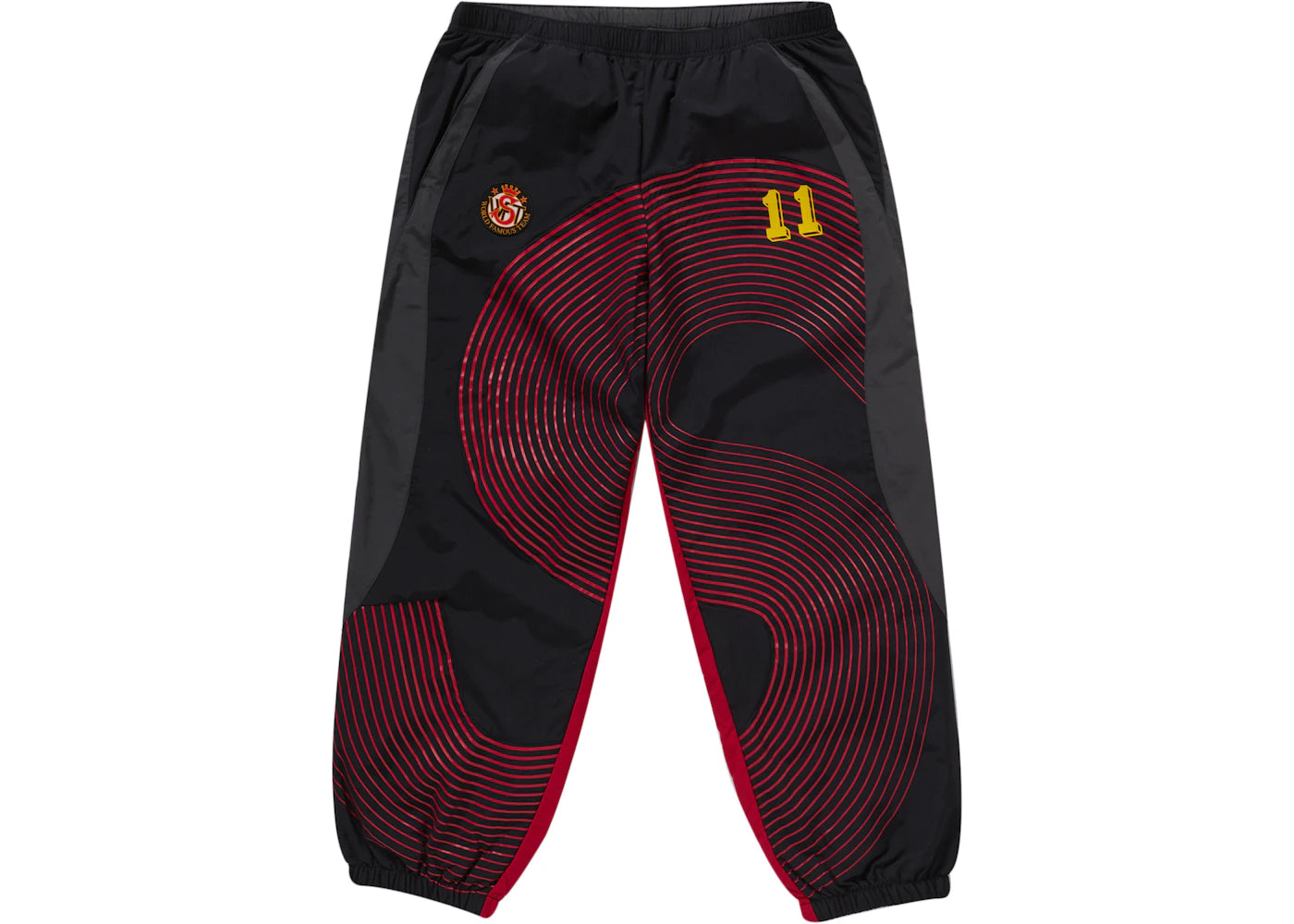 Supreme S Logo Track Pant Black