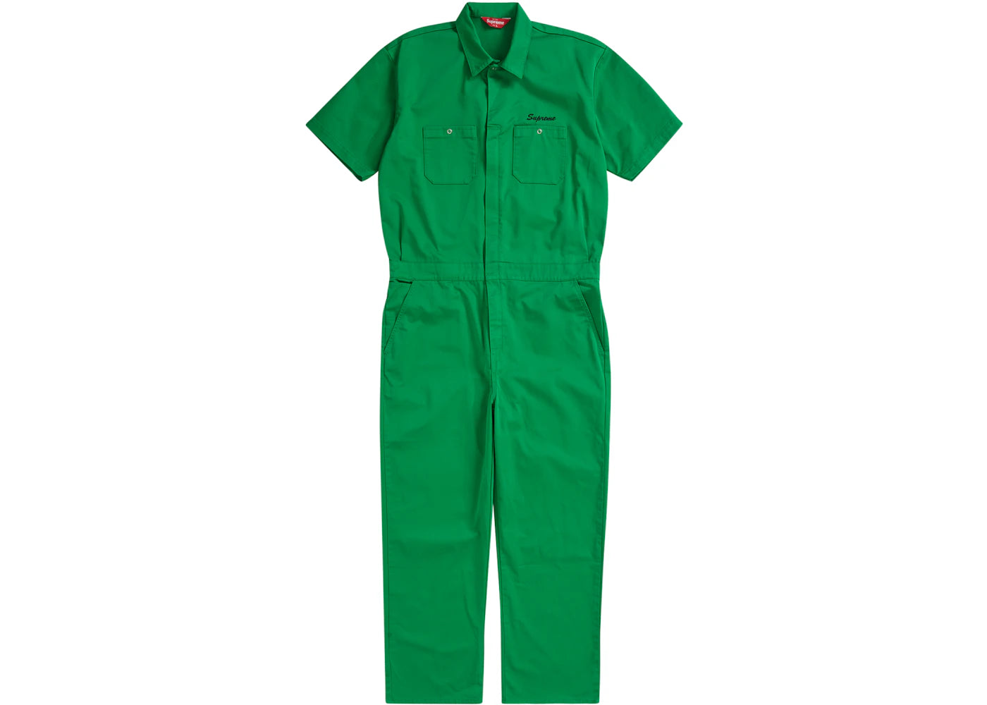 Supreme S/S Coverall Green