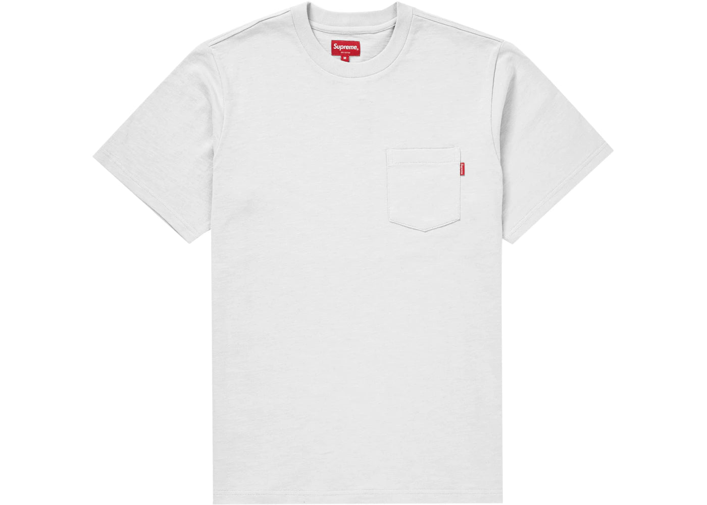 Supreme S/S Pocket Tee Ash Grey