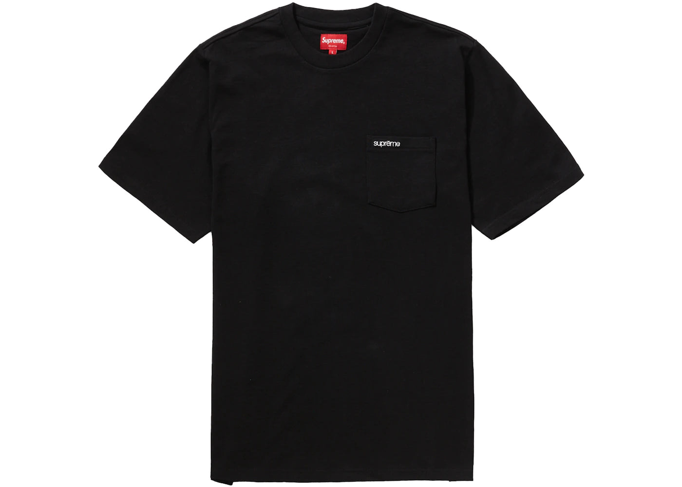 Supreme S/S Pocket Tee (FW21) Black