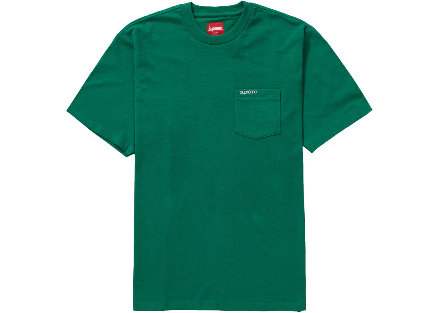 Supreme S/S Pocket Tee (FW21) Green