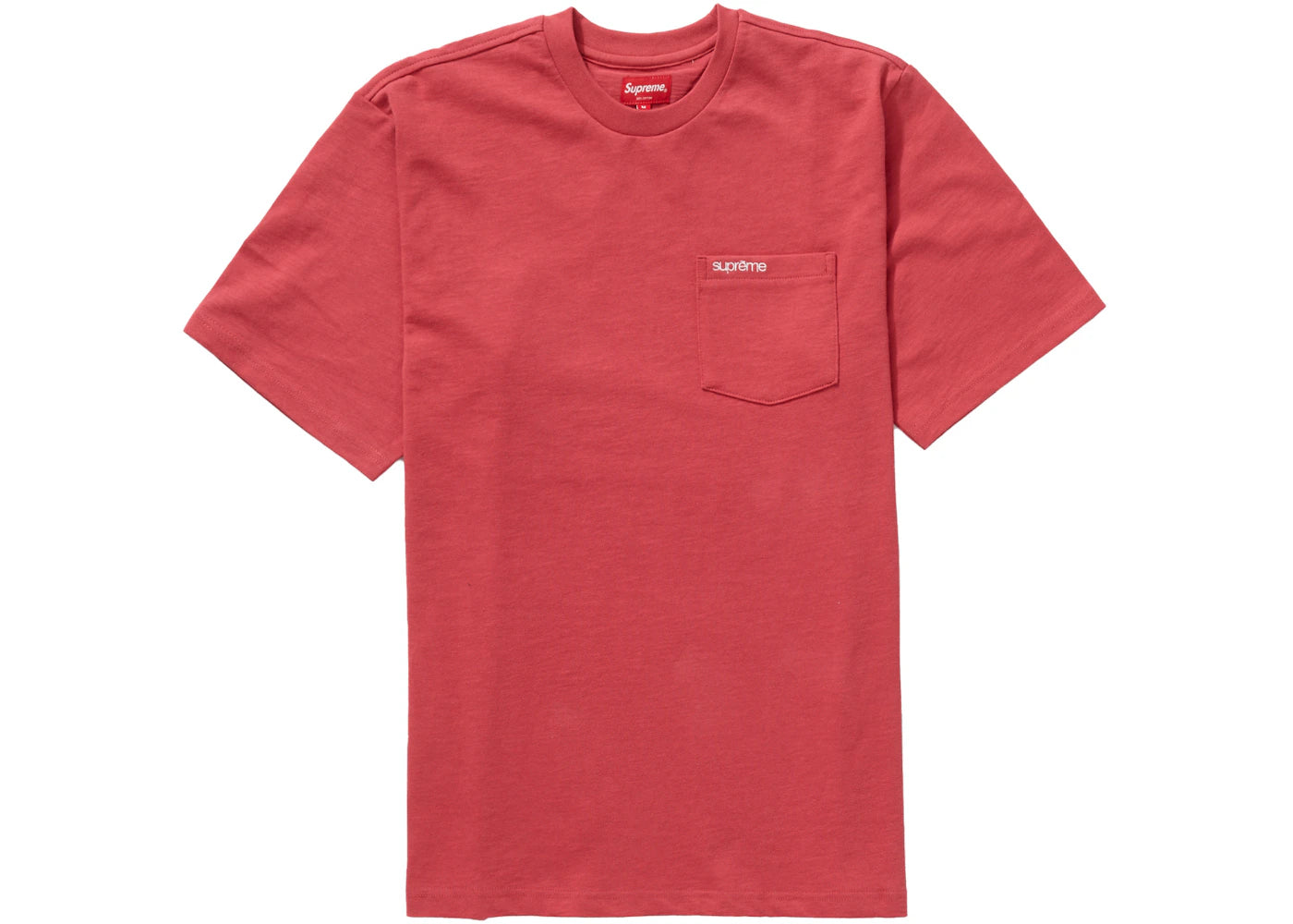 Supreme S/S Pocket Tee (FW21) Red