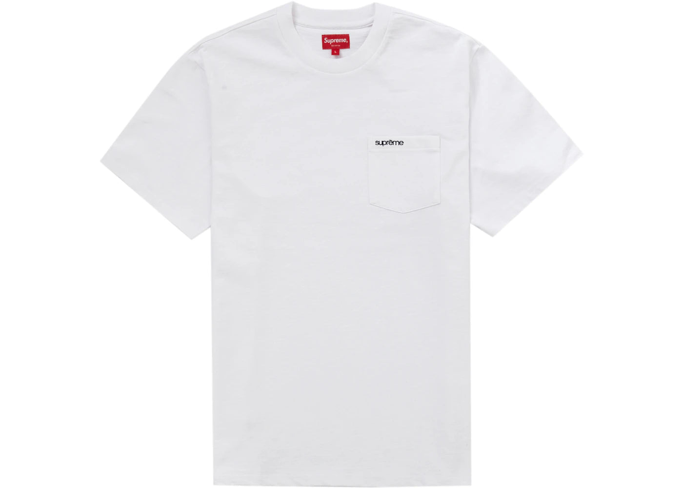 Supreme S/S Pocket Tee (FW21) White