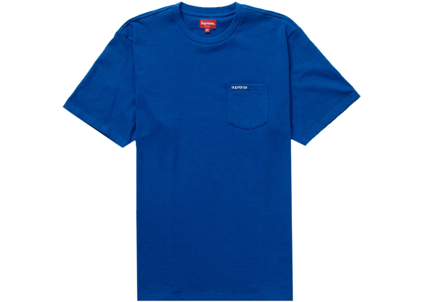 Supreme S/S Pocket Tee (FW22) Bright Blue