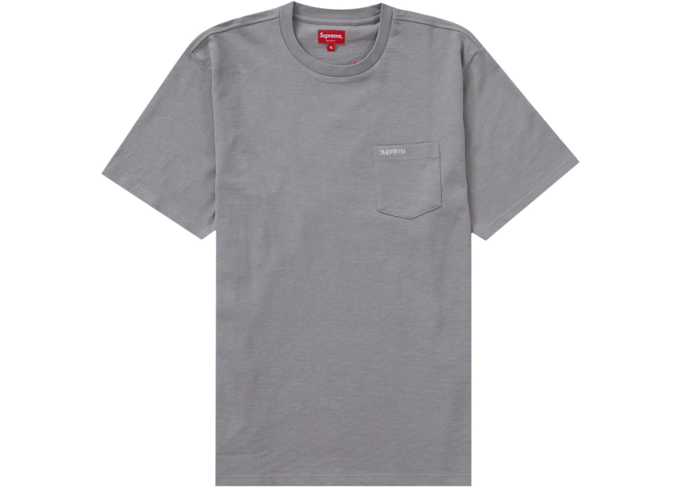 Supreme S/S Pocket Tee (FW22) Grey