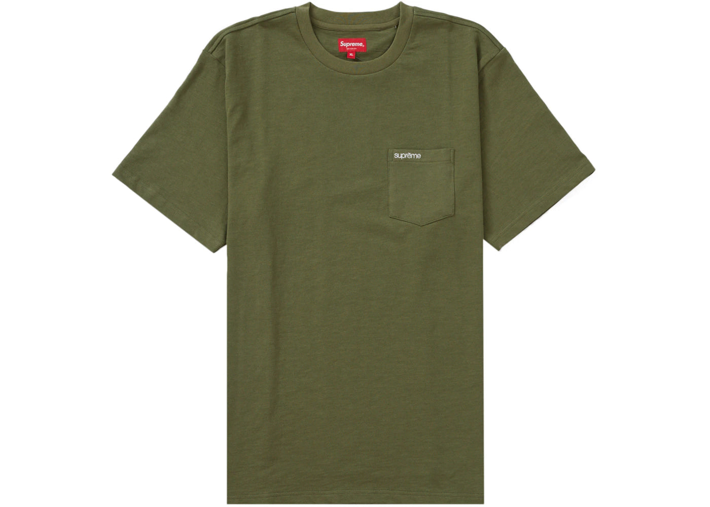 Supreme S/S Pocket Tee (FW22) Olive