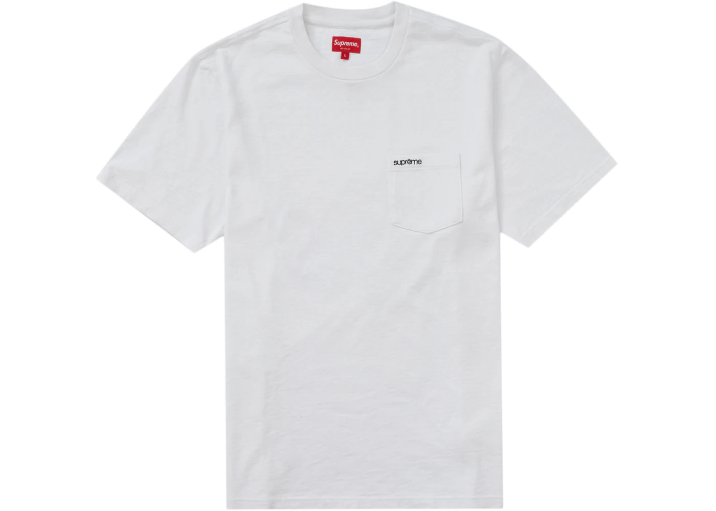 Supreme S/S Pocket Tee (FW22) White
