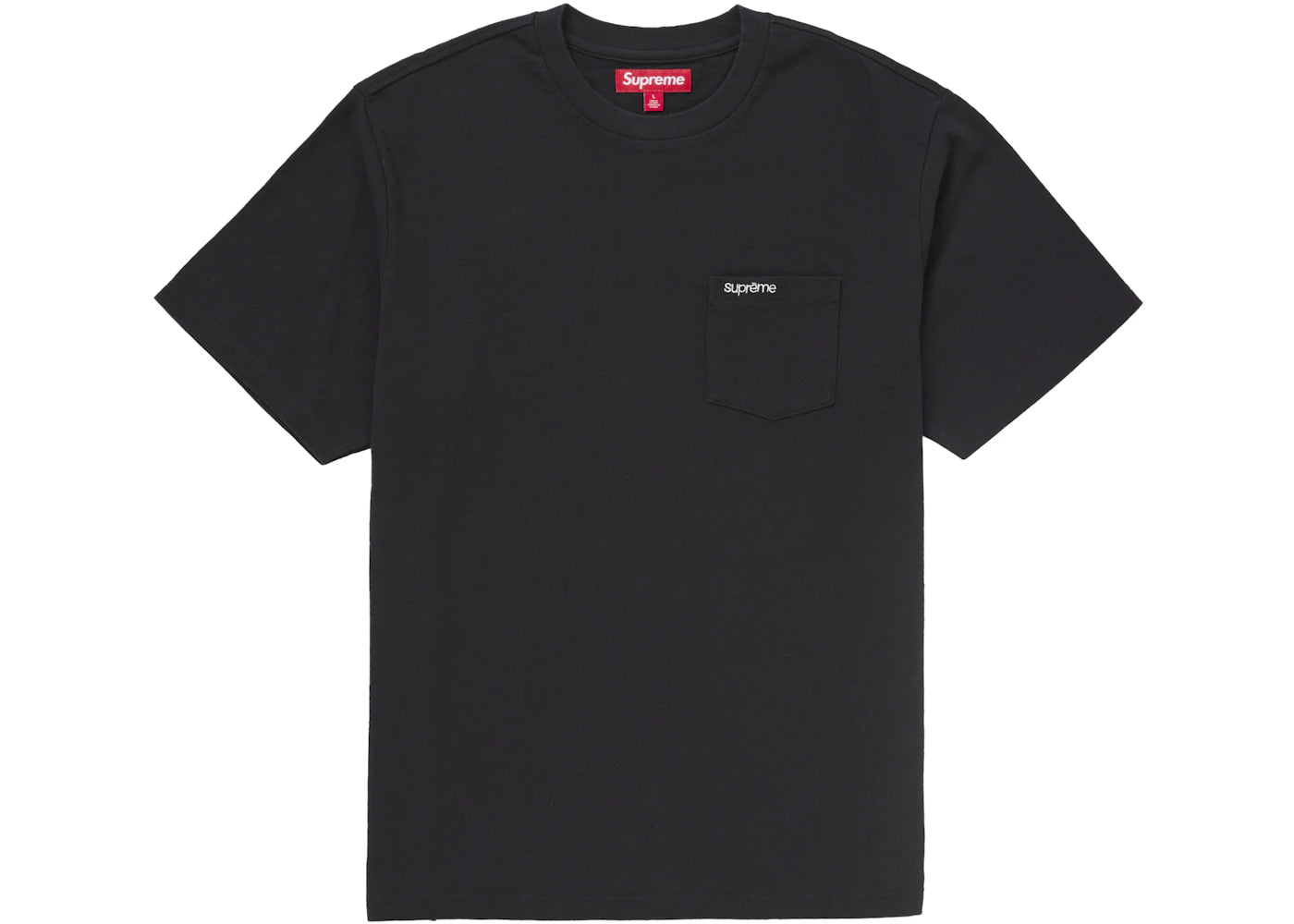 Supreme S/S Pocket Tee (FW24) Black