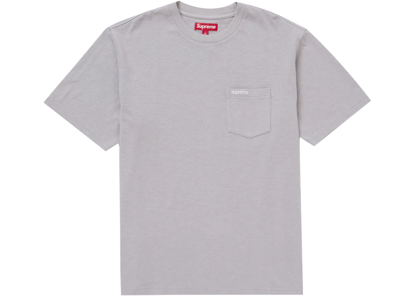 Supreme S/S Pocket Tee (FW24) Grey