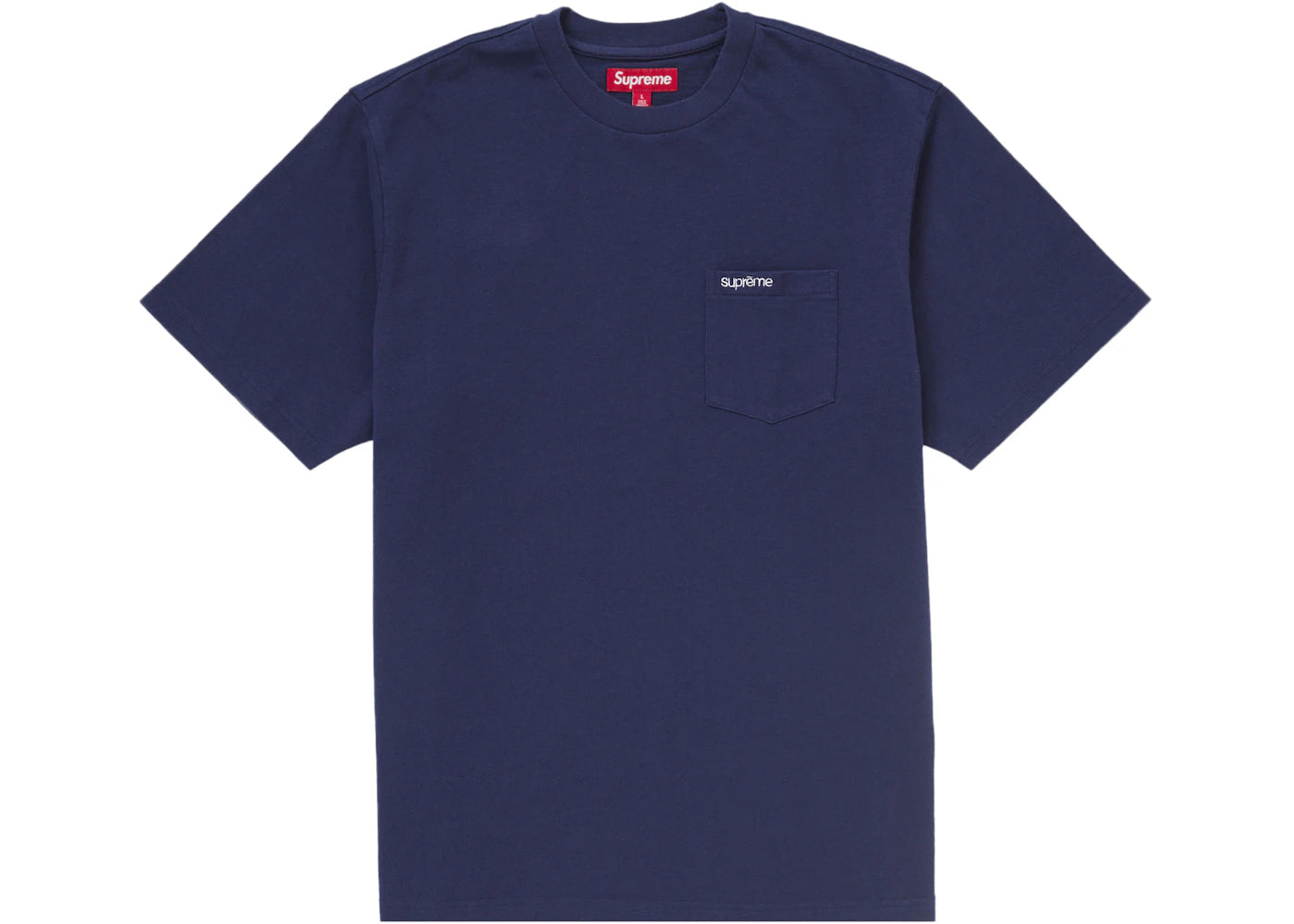 Supreme S/S Pocket Tee (FW24) Navy