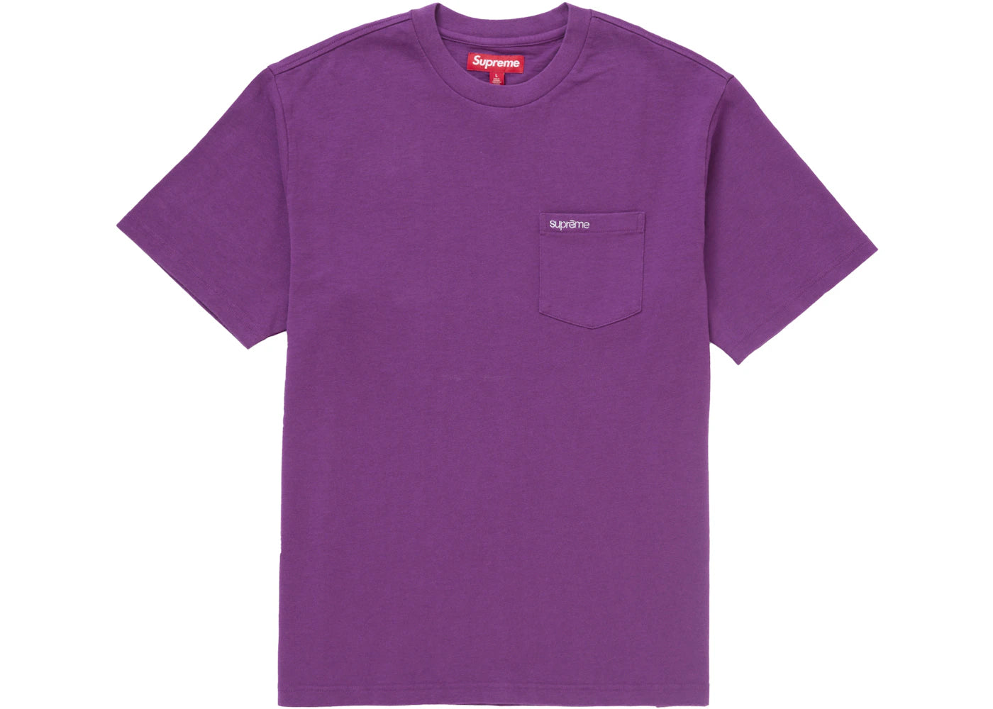 Supreme S/S Pocket Tee (FW24) Purple