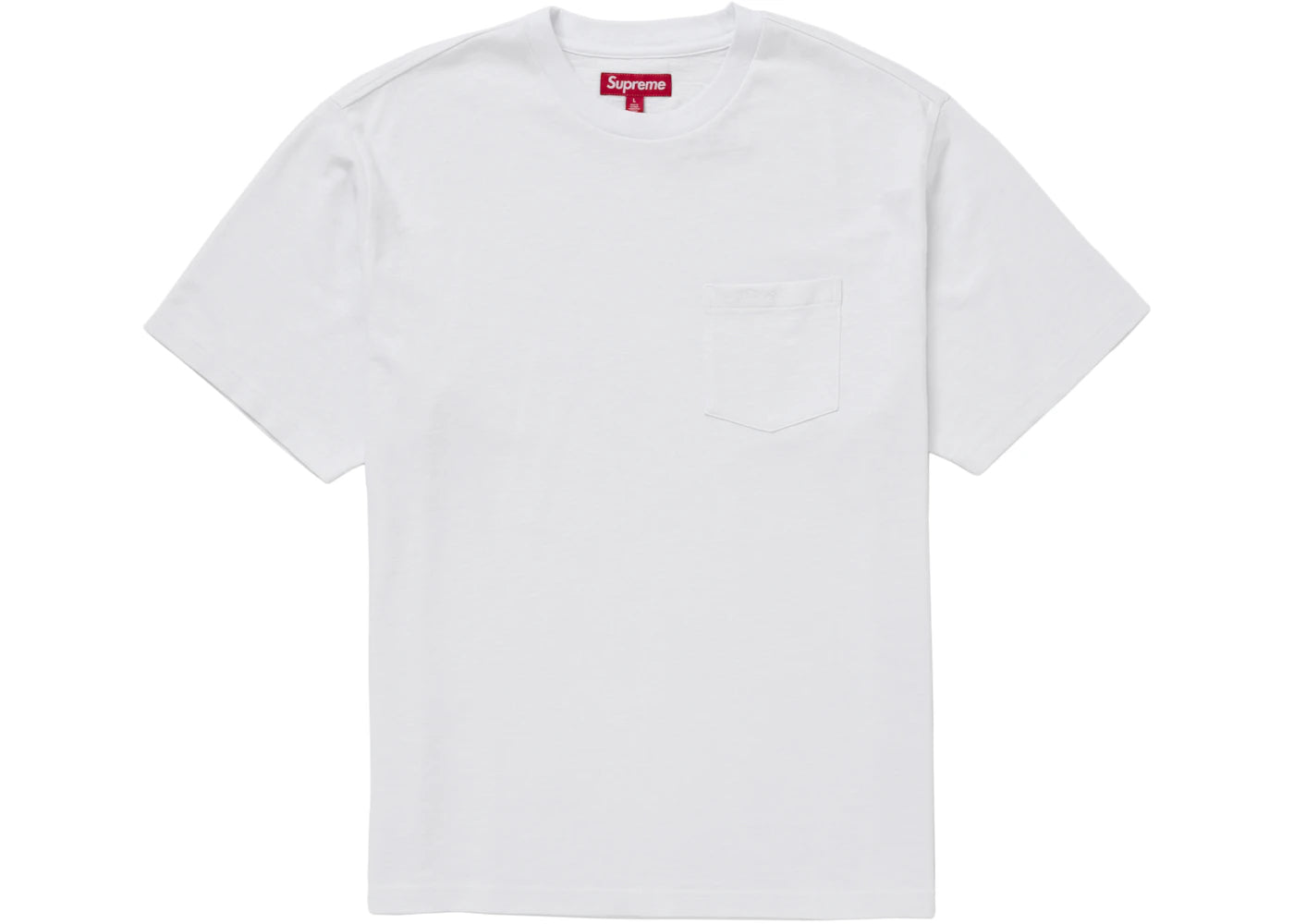 Supreme S/S Pocket Tee (FW24) White