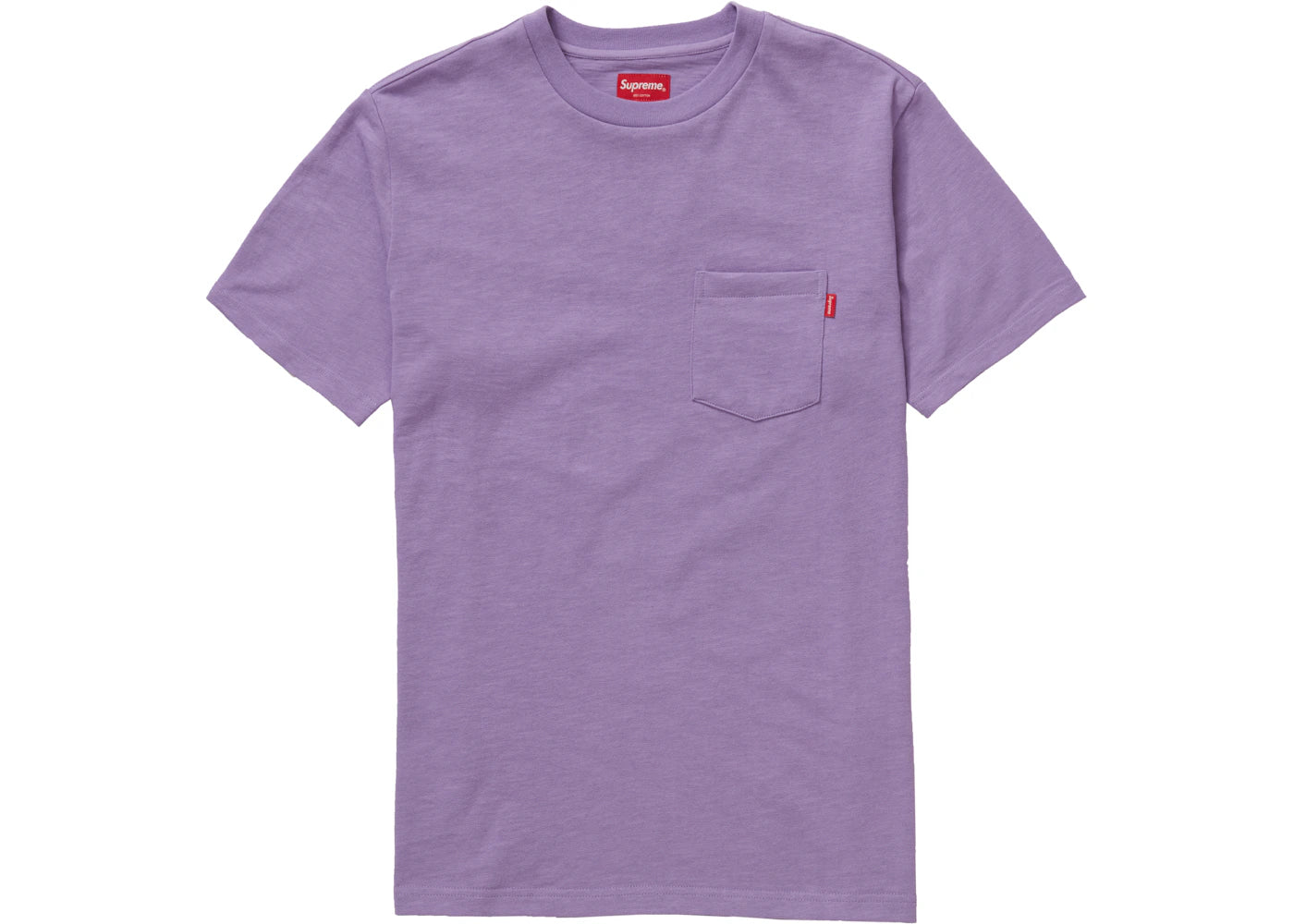 Supreme S/S Pocket Tee Lavender