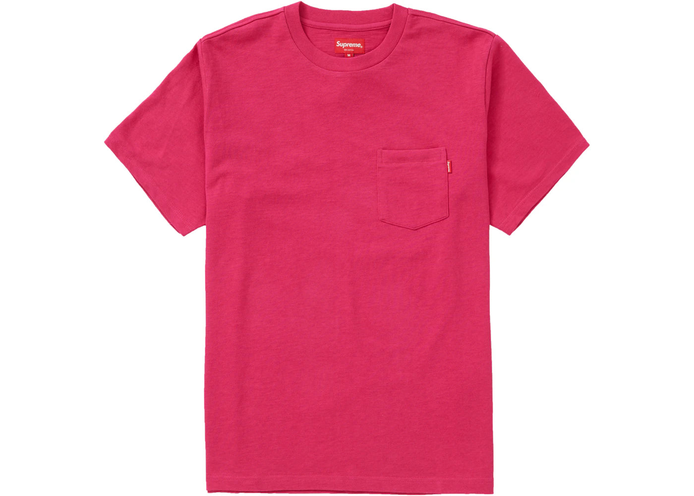 Supreme S/S Pocket Tee Magenta