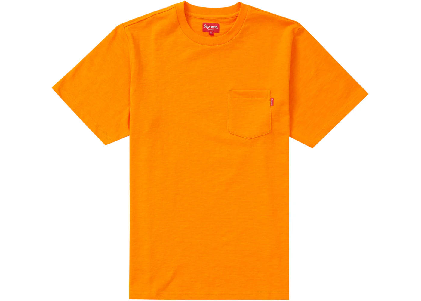 Supreme S/S Pocket Tee Orange