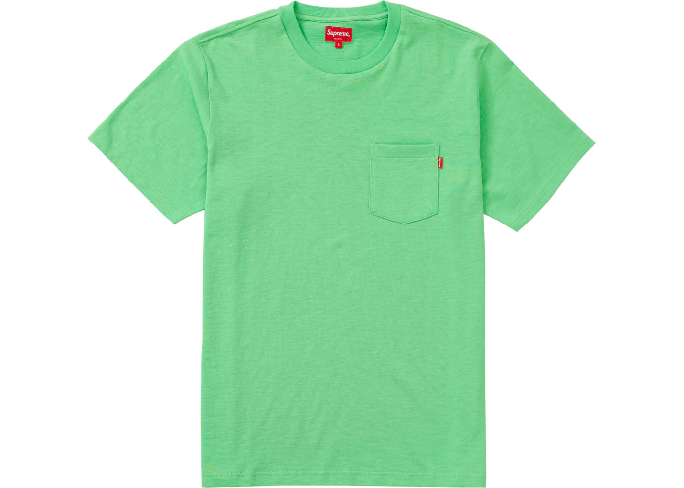 Supreme S/S Pocket Tee Seafoam Green