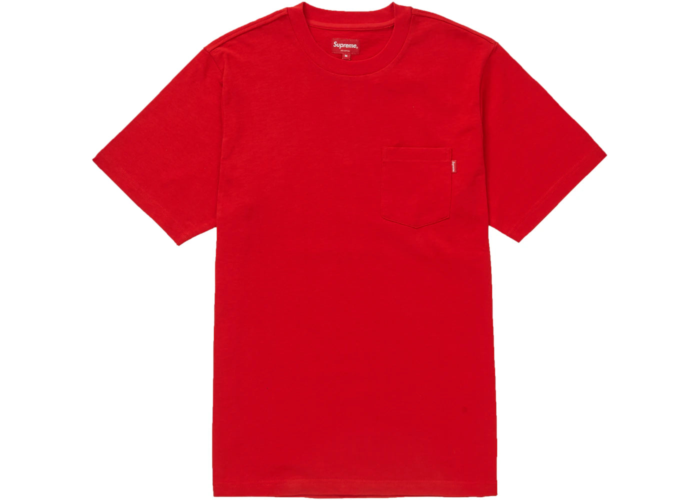 Supreme S/S Pocket Tee Red