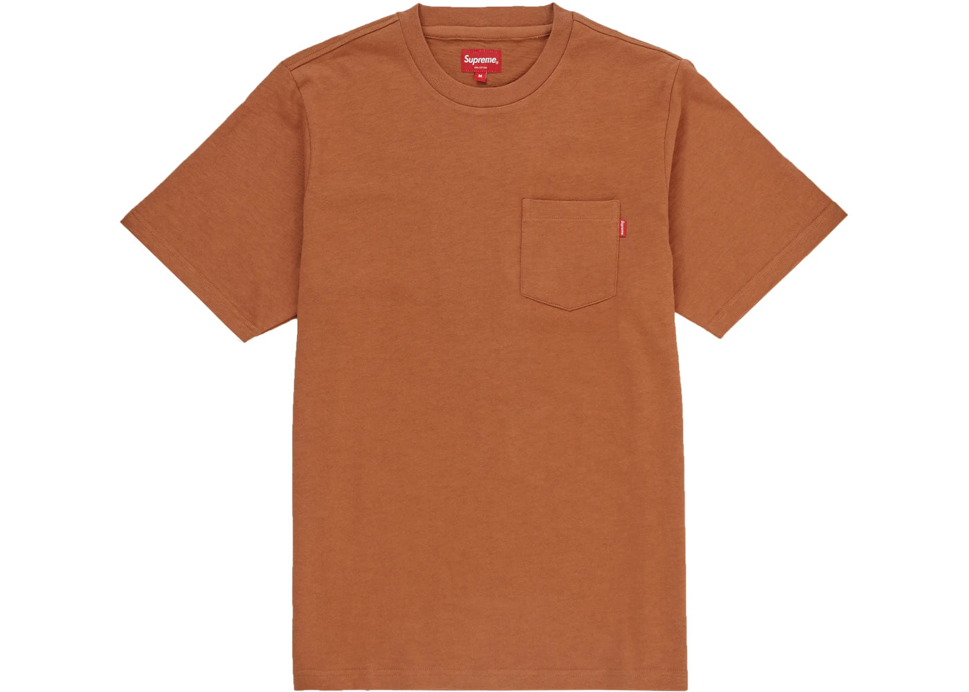 Supreme S/S Pocket Tee Rust