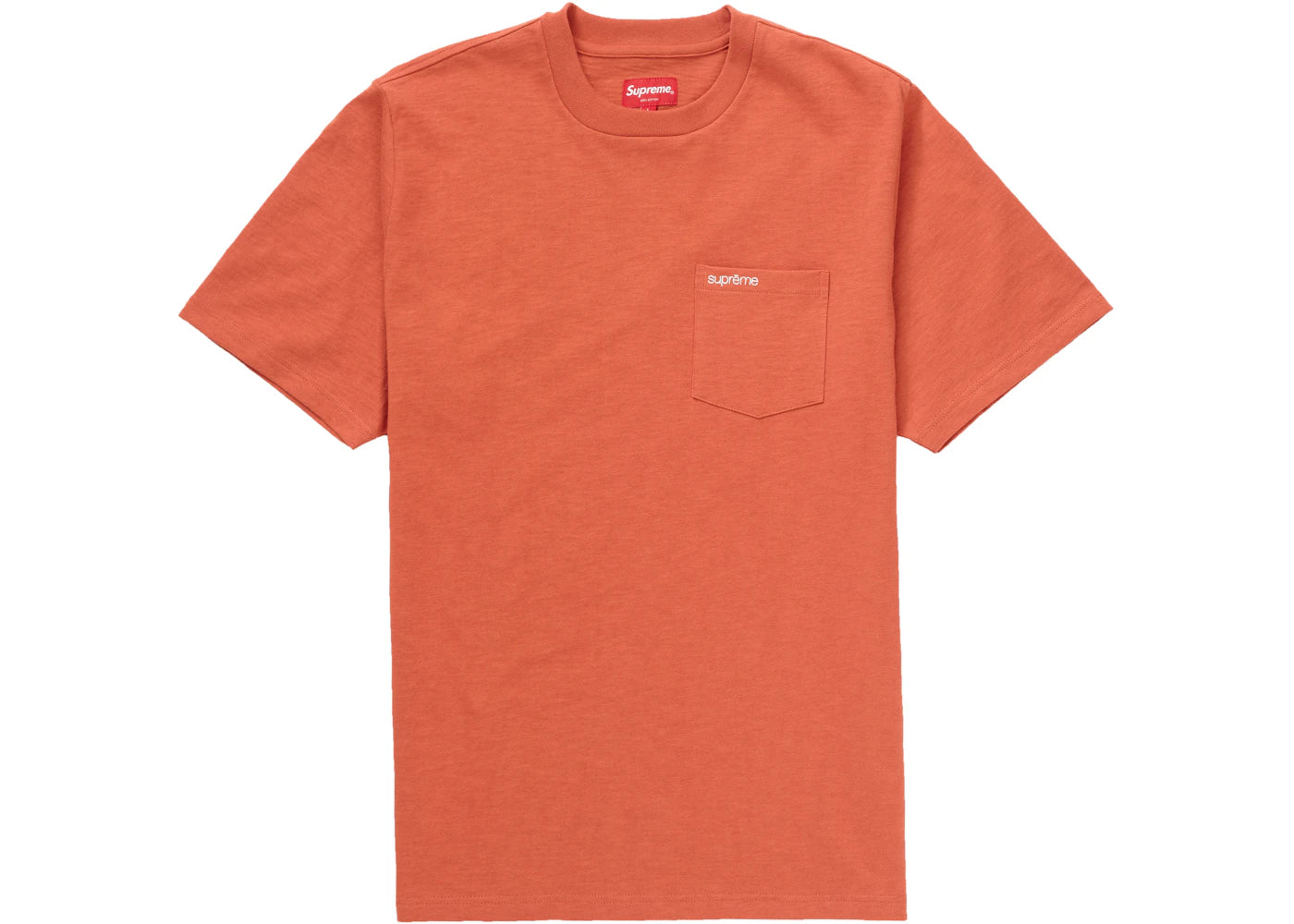 Supreme S/S Pocket Tee (SS21) Rust