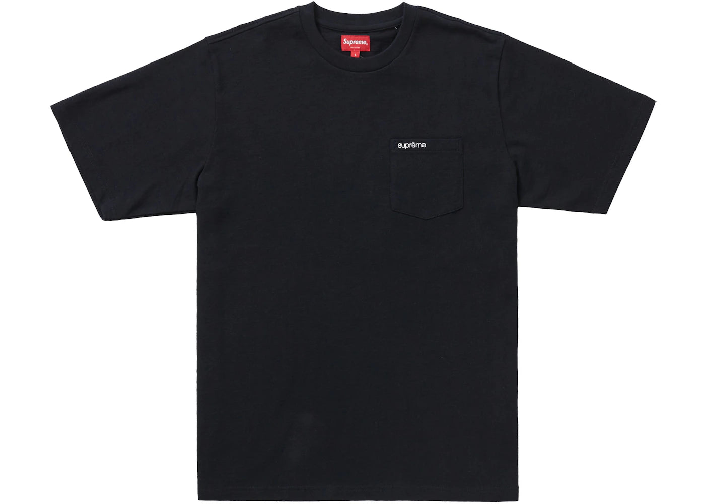 Supreme S/S Pocket Tee (SS22) Black