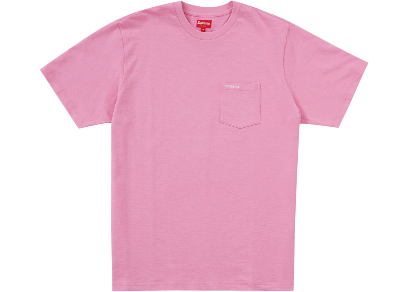 Supreme S/S Pocket Tee (SS22) Bright Pink