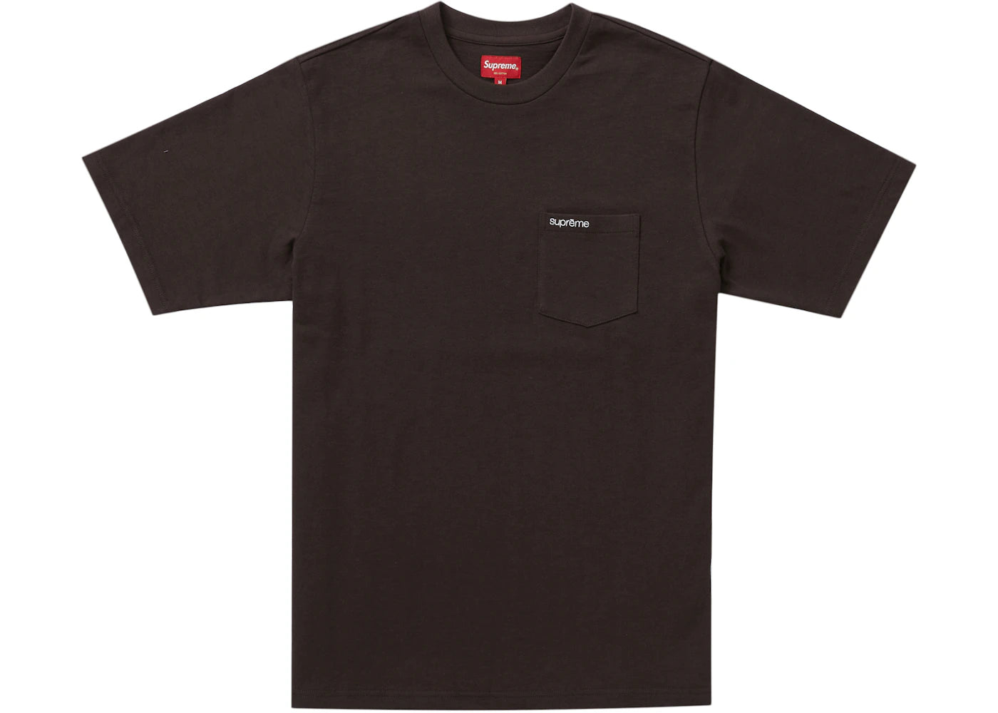 Supreme S/S Pocket Tee (SS22) Dark Brown