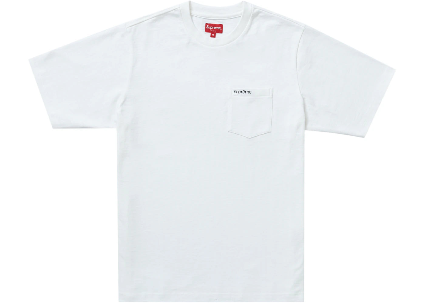 Supreme S/S Pocket Tee (SS22) White