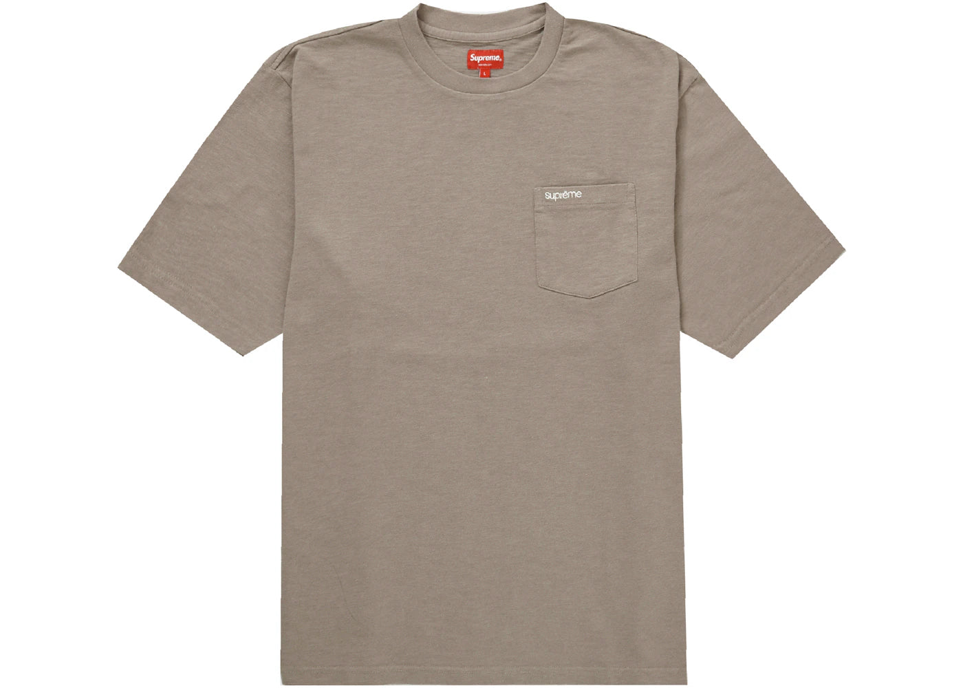 Supreme S/S Pocket Tee (SS23) Taupe