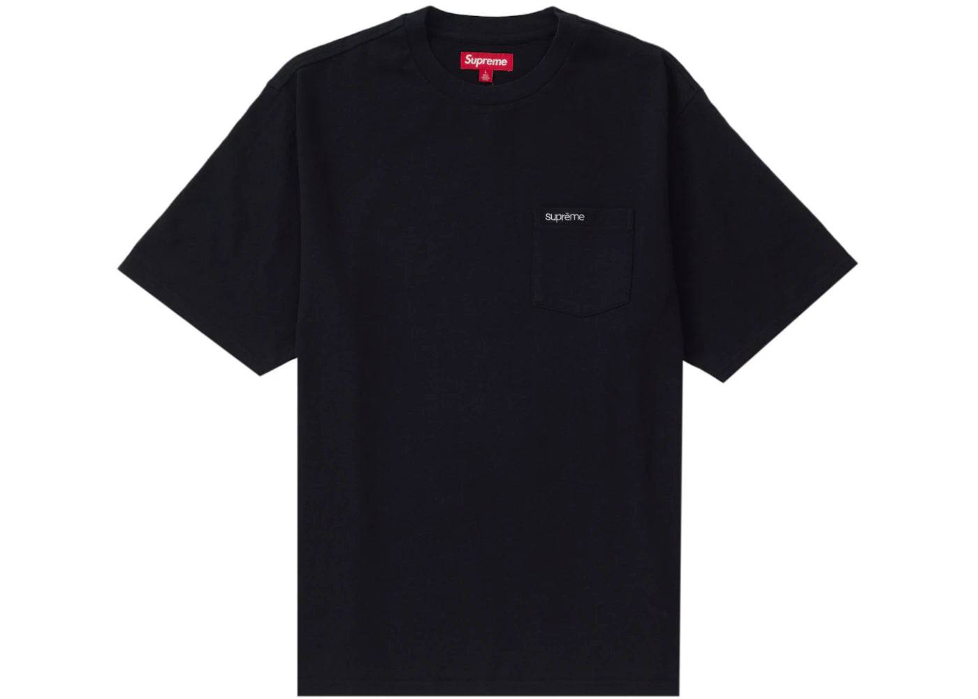 Supreme S/S Pocket Tee (SS24) Black