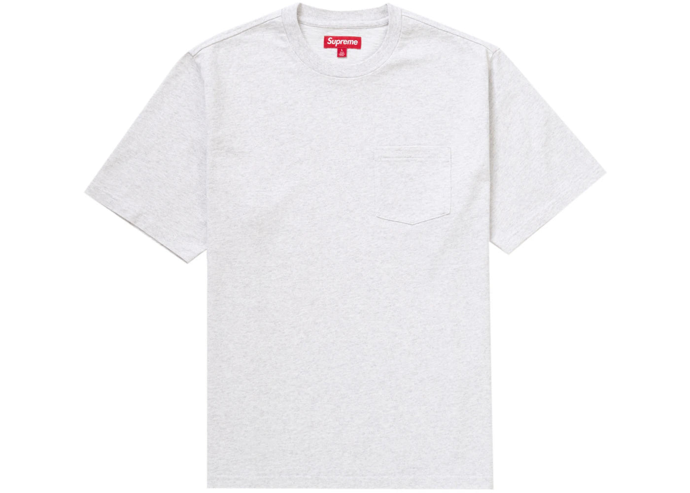 Supreme S/S Pocket Tee (SS24) Ash Grey