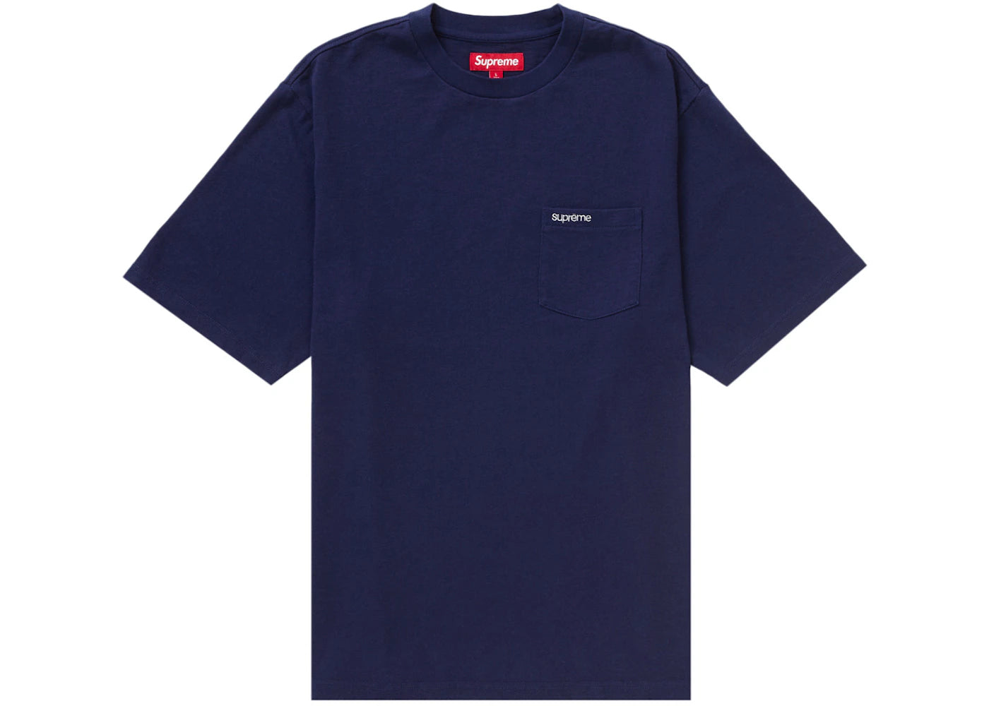 Supreme S/S Pocket Tee (SS24) Navy