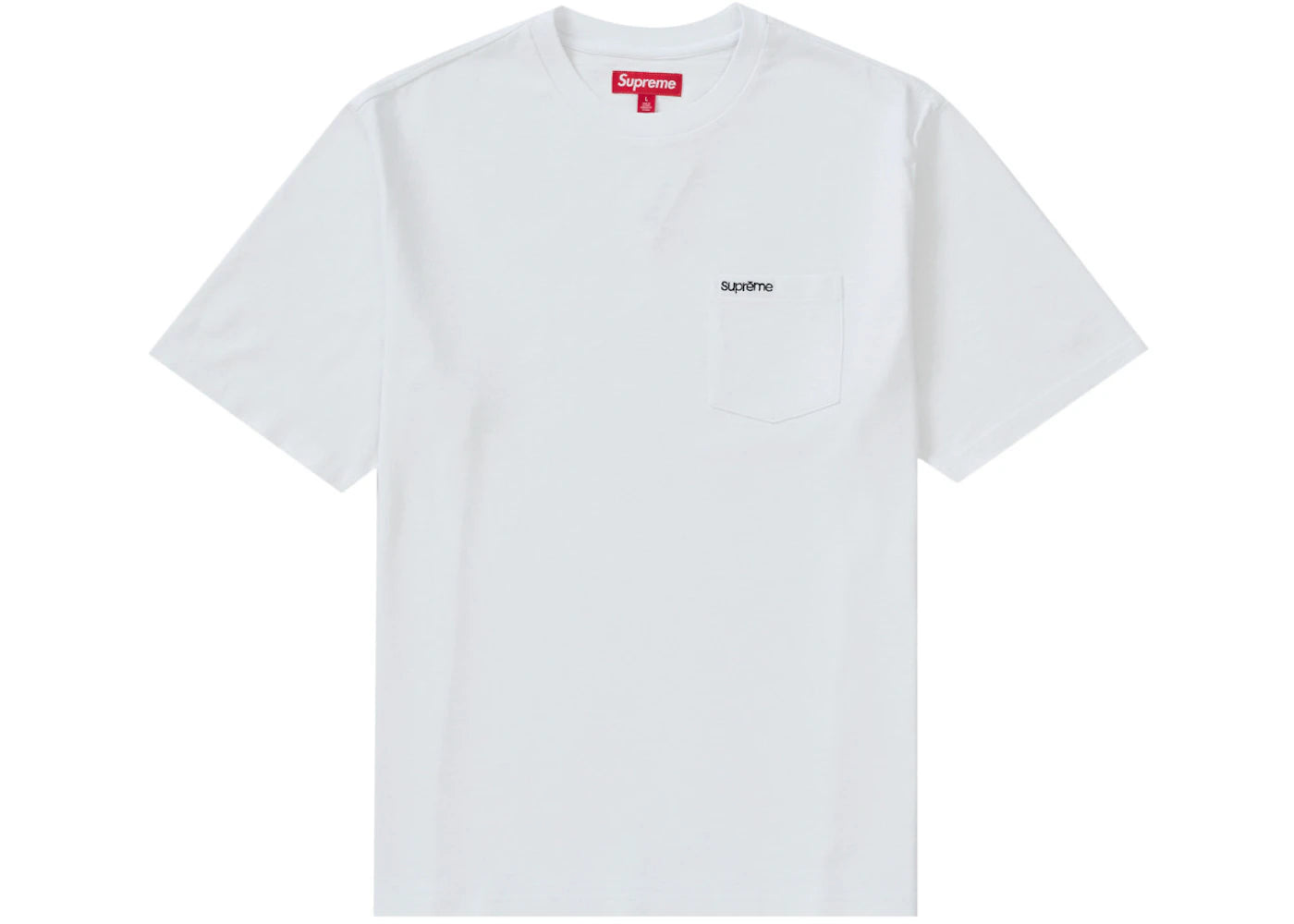 Supreme S/S Pocket Tee (SS24) White