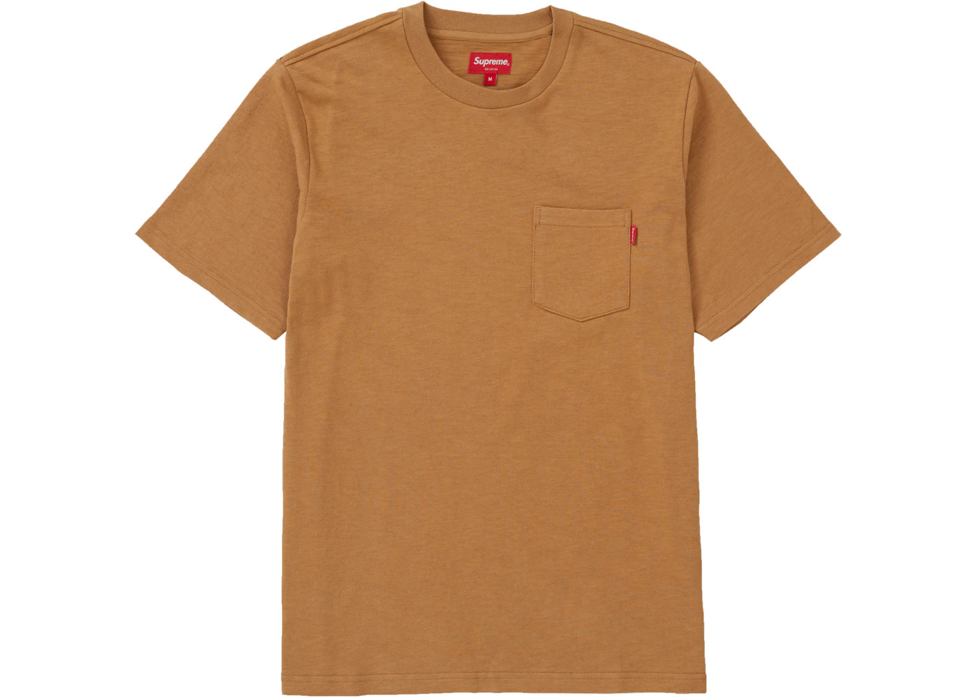 Supreme S/S Pocket Tee Tan