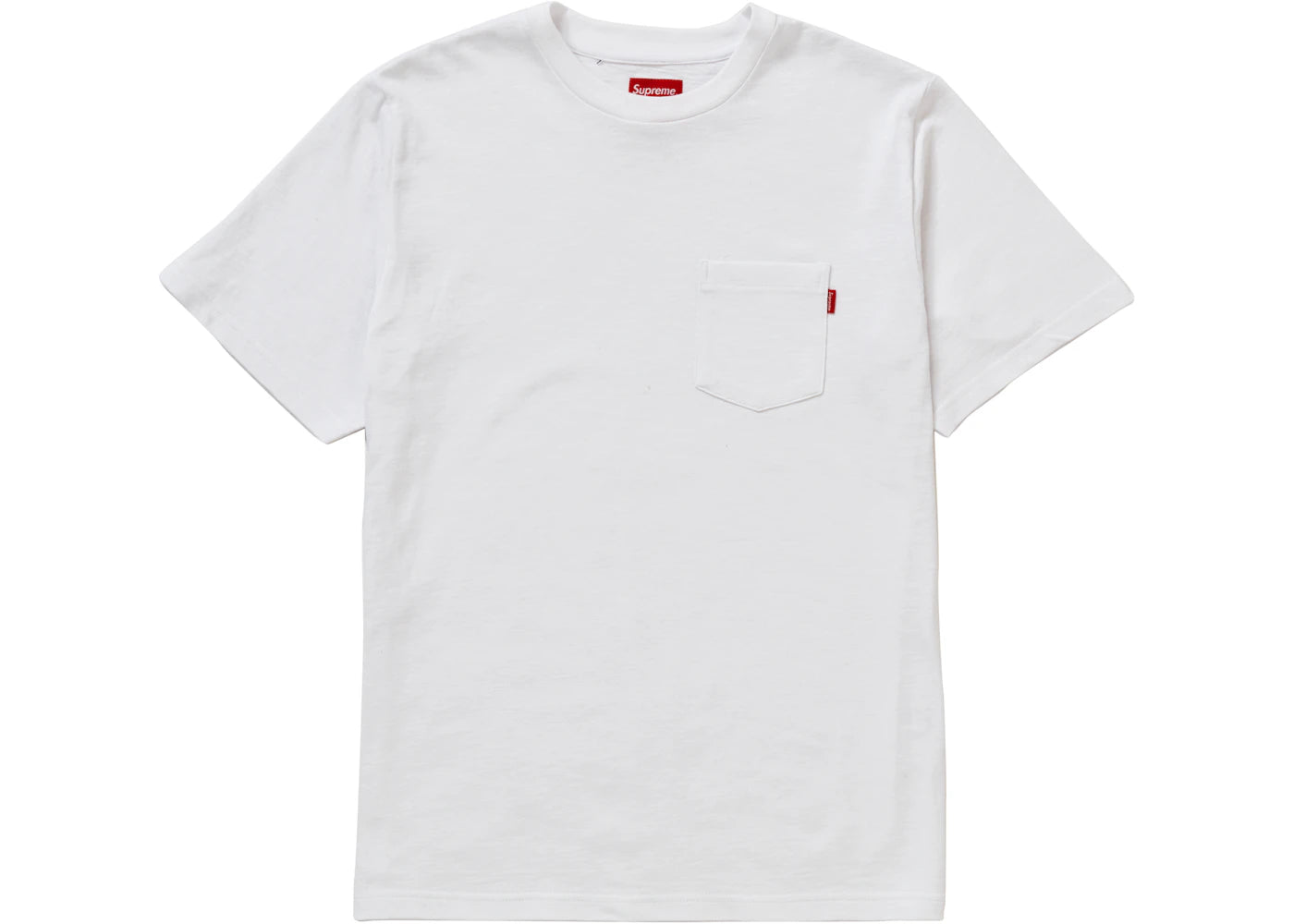 Supreme S/S Pocket Tee White