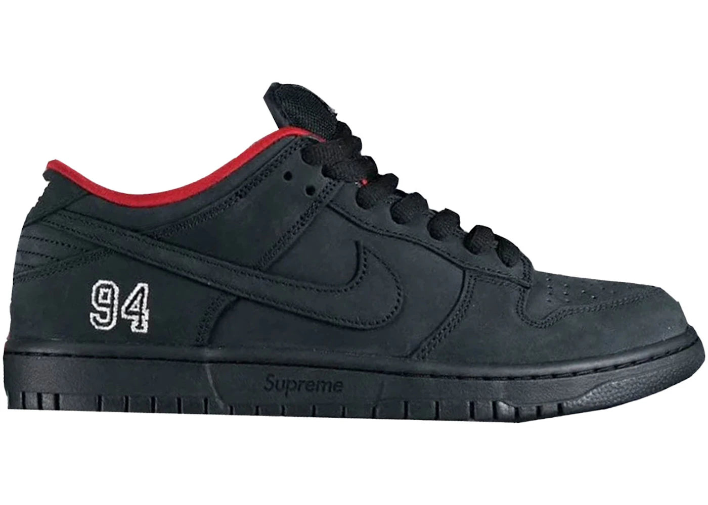 Nike SB Dunk Low Supreme 94 Black