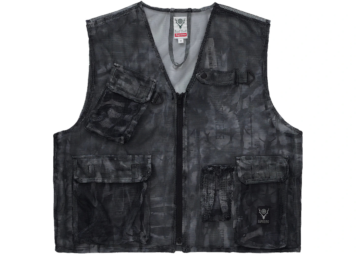 Supreme SOUTH2 WEST8 Bush Vest Black