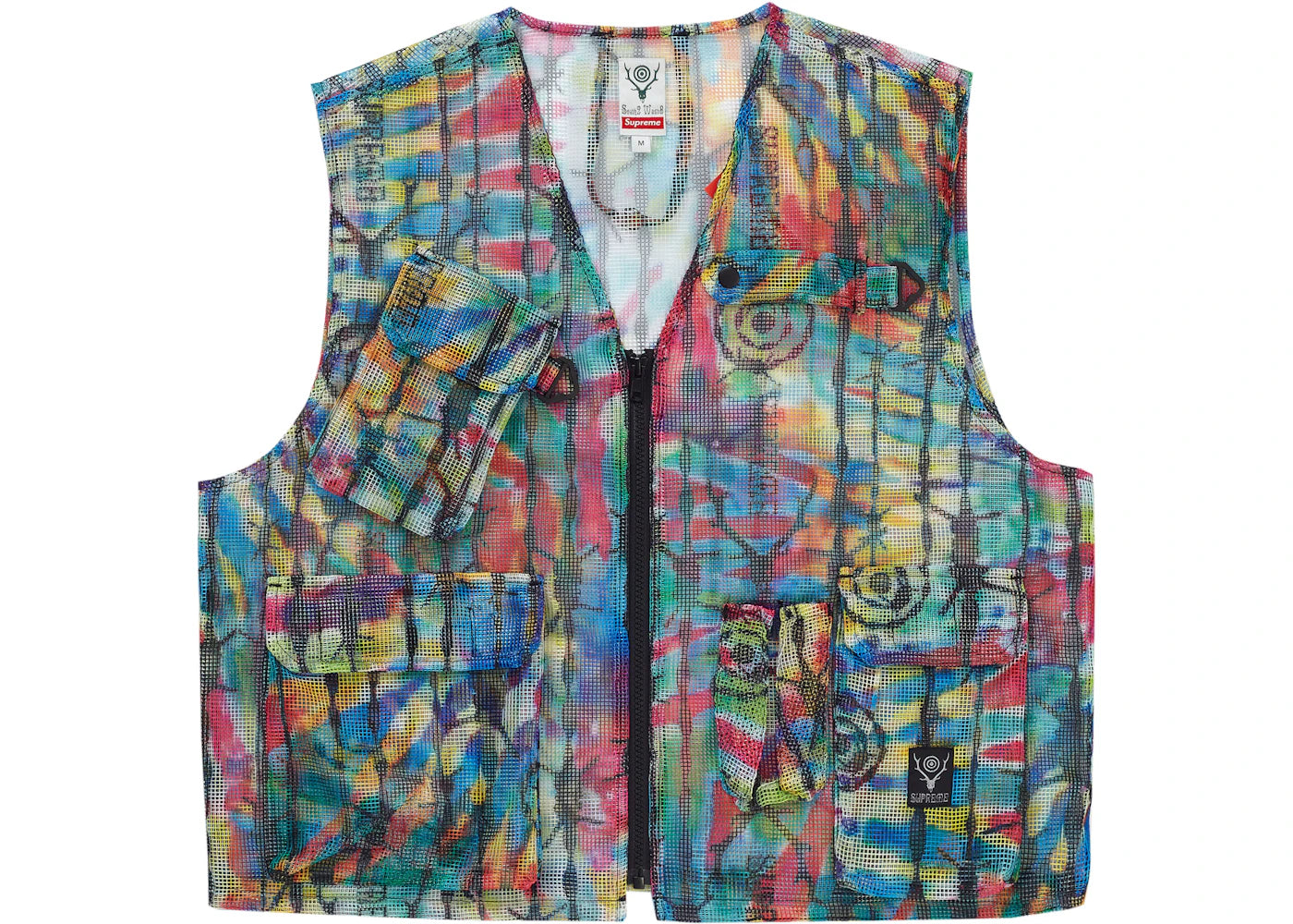 Supreme SOUTH2 WEST8 Bush Vest Multicolor