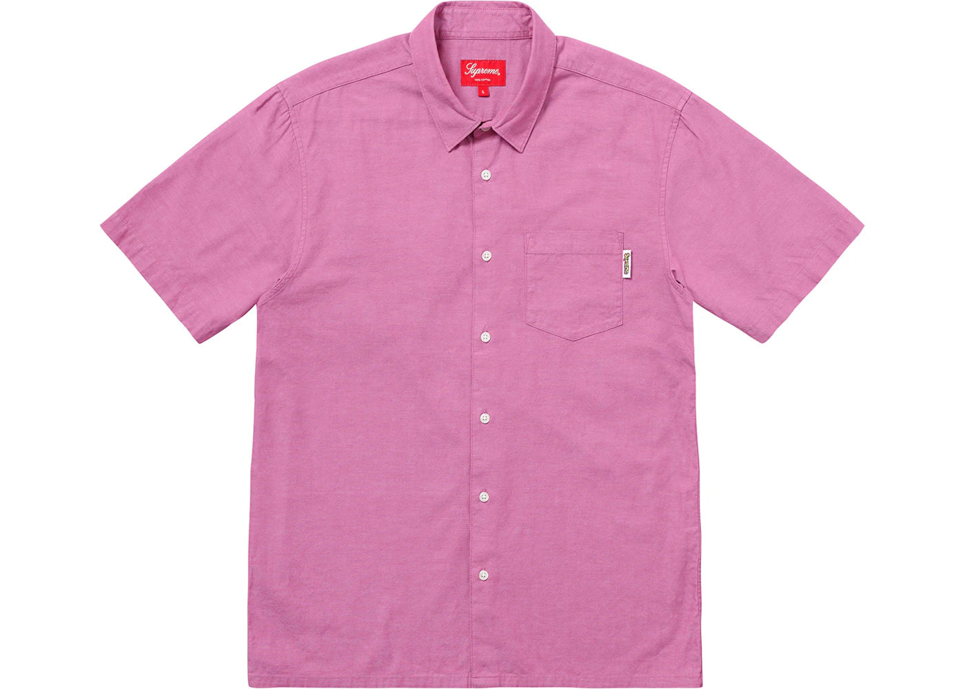 Supreme SS Oxford Shirt Red