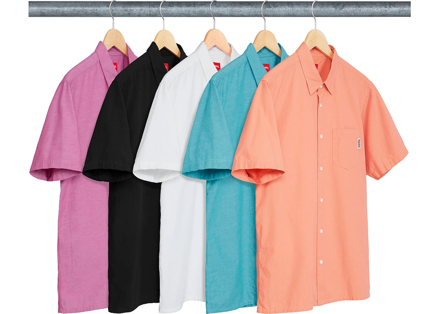 Supreme SS Oxford Shirt Peach