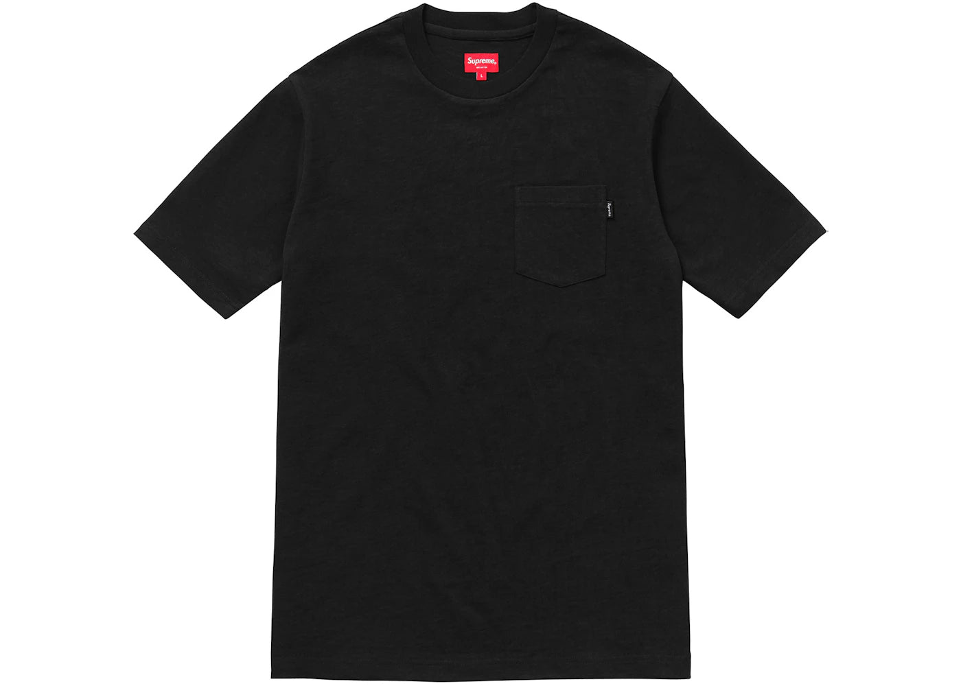 Supreme S/S Pocket Tee Black