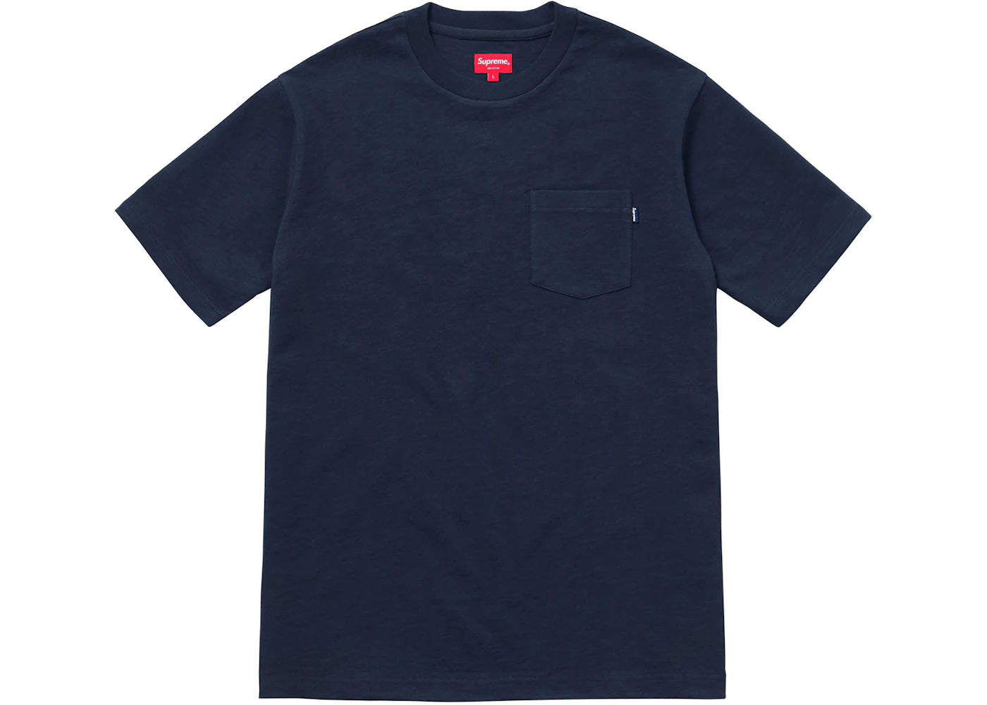 Supreme SS Pocket Tee (FW18) Navy