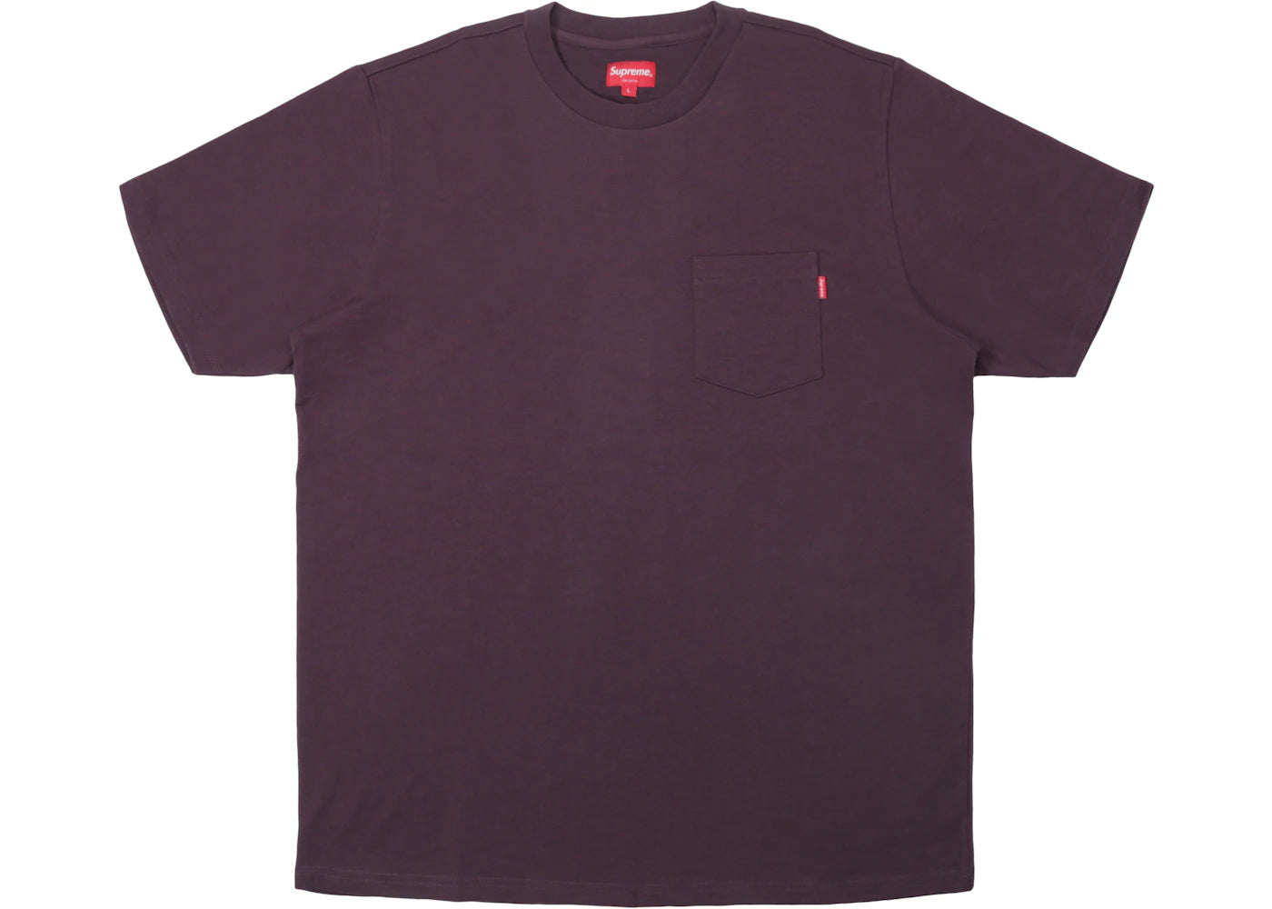 Supreme SS Pocket Tee (FW18) Plum