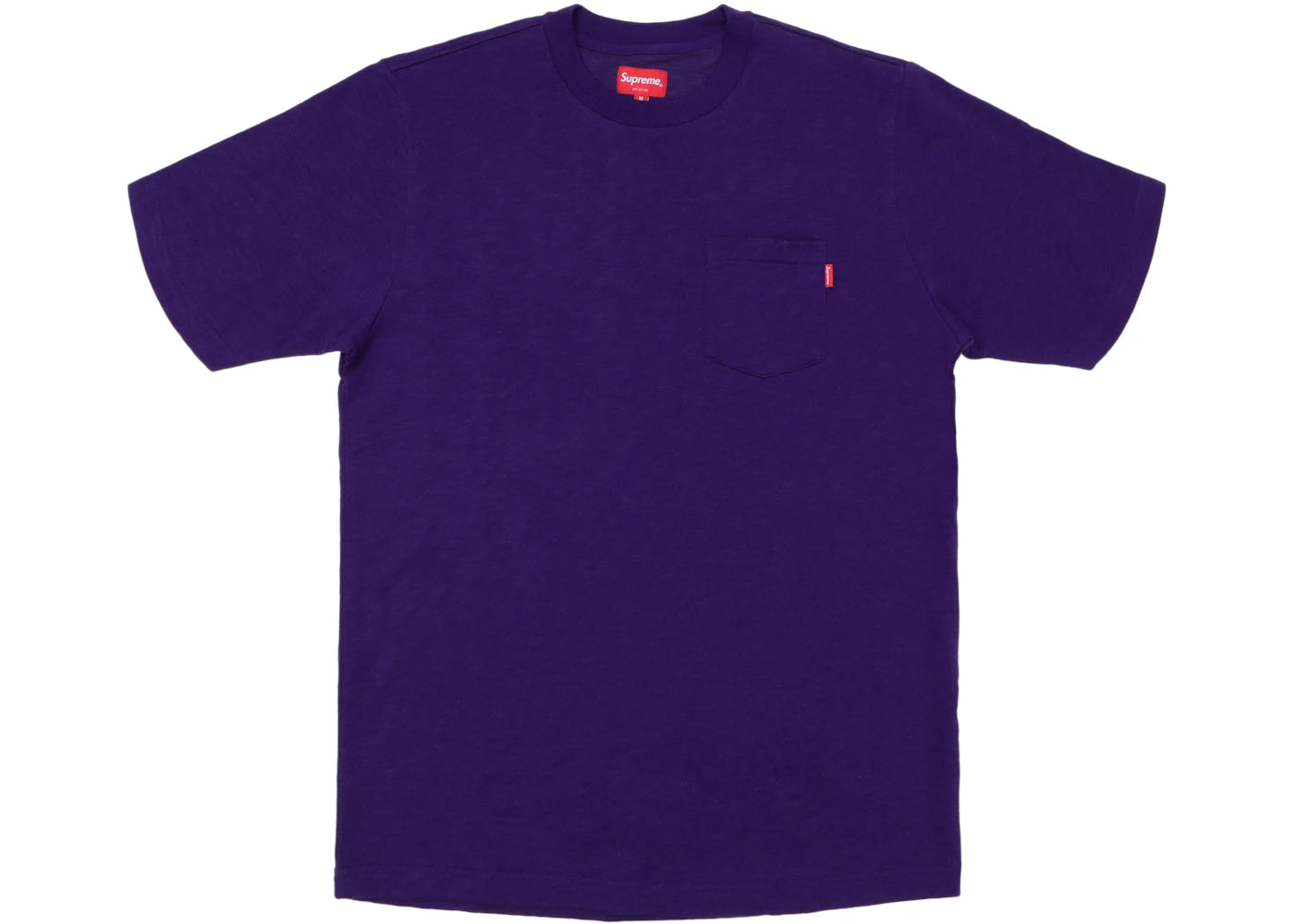 Supreme S/S Pocket Tee Heather Dark Purple