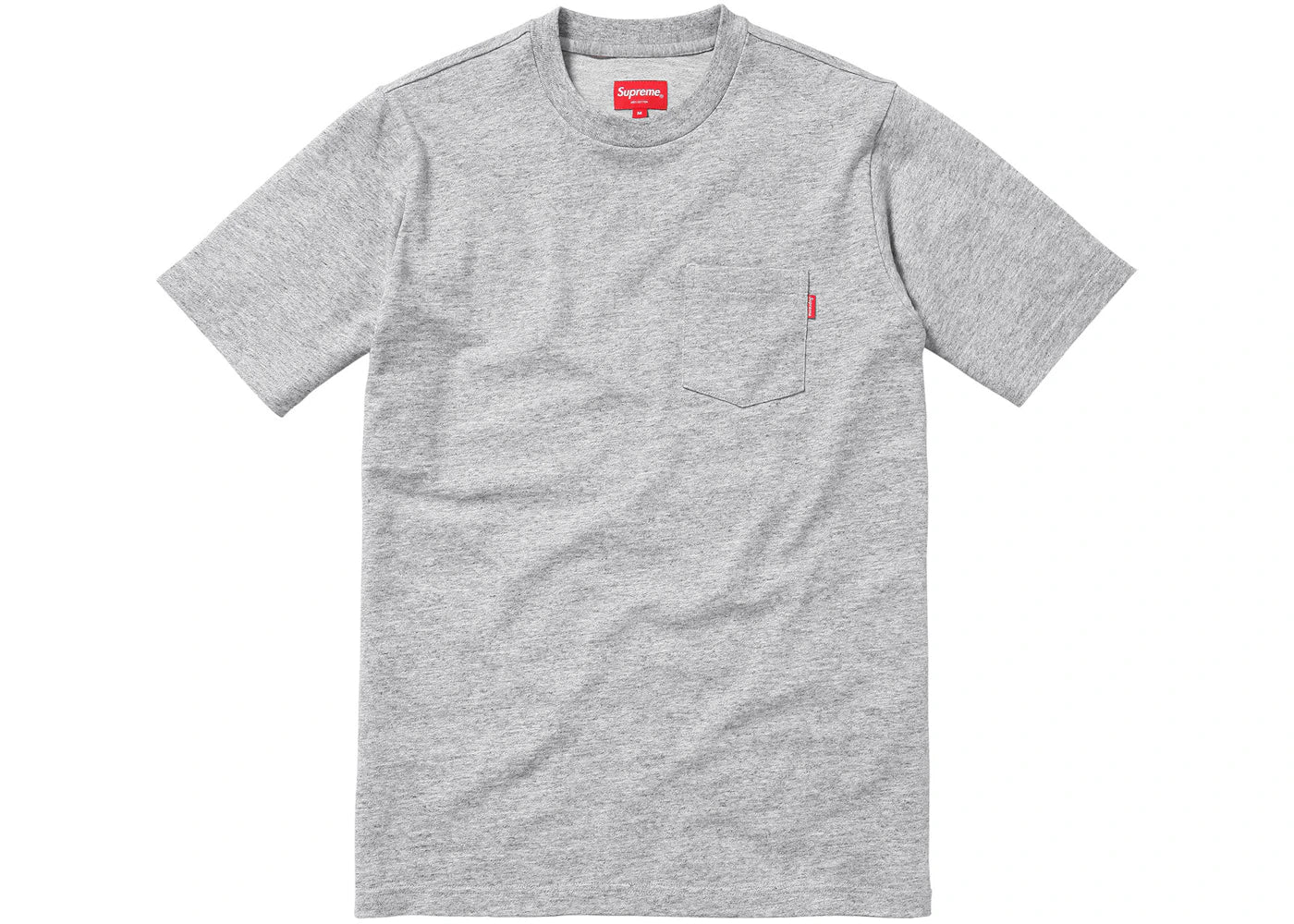 Supreme S/S Pocket Tee Heather Grey