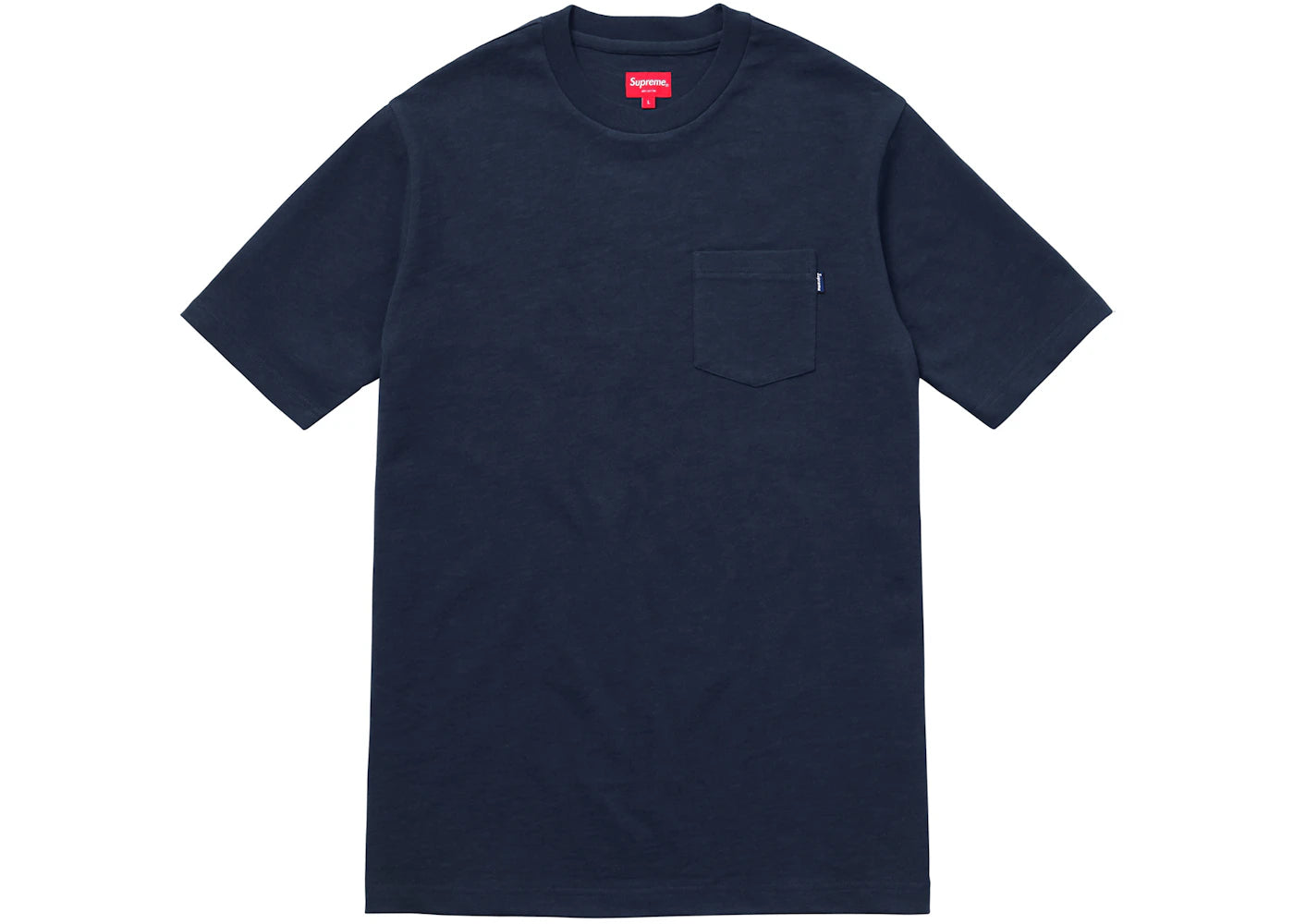 Supreme S/S Pocket Tee Navy