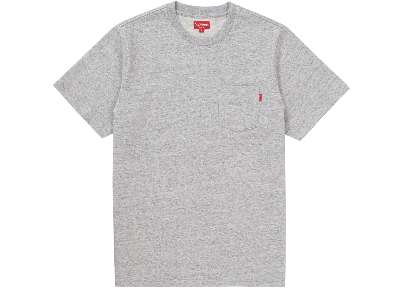 Supreme SS Pocket Tee (SS19) Grey